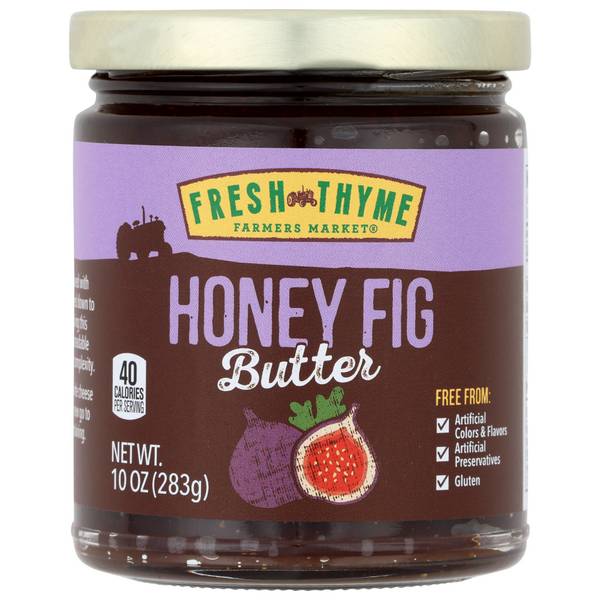 Fresh Thyme Honey Fig Butter
