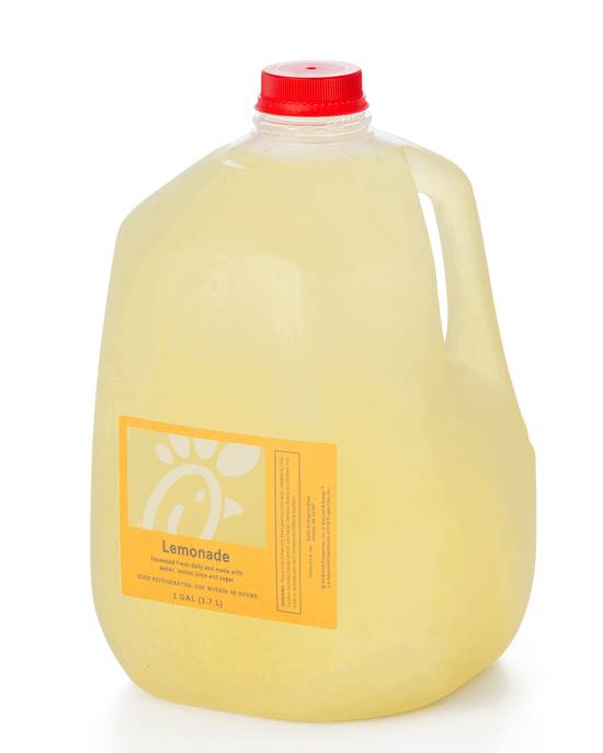 Order Gallon Chick-fil-A® Lemonade food online from Chick-Fil-A store, Long Beach on bringmethat.com