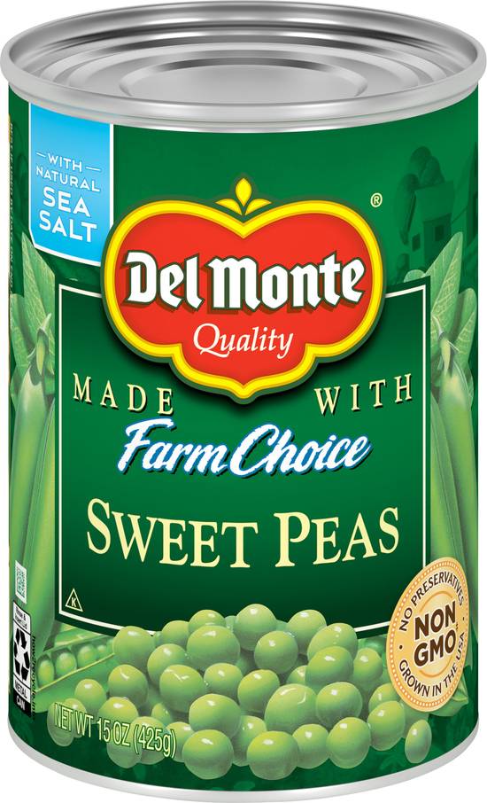 Del Monte Fresh Cut With Natural Sea Salt Sweet Peas