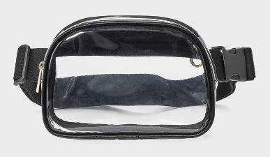 Universal Thread Essential Belt Bag, Clear