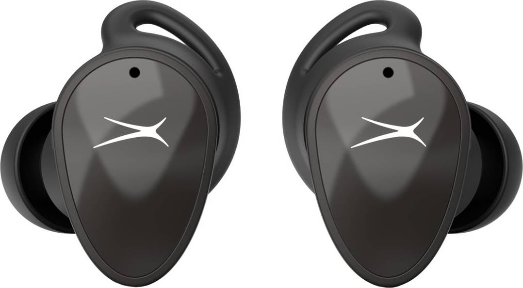 Altec Lansing Nanobuds Sport Wireless Earbud Bluetooth Headphones, Charcoal Gray