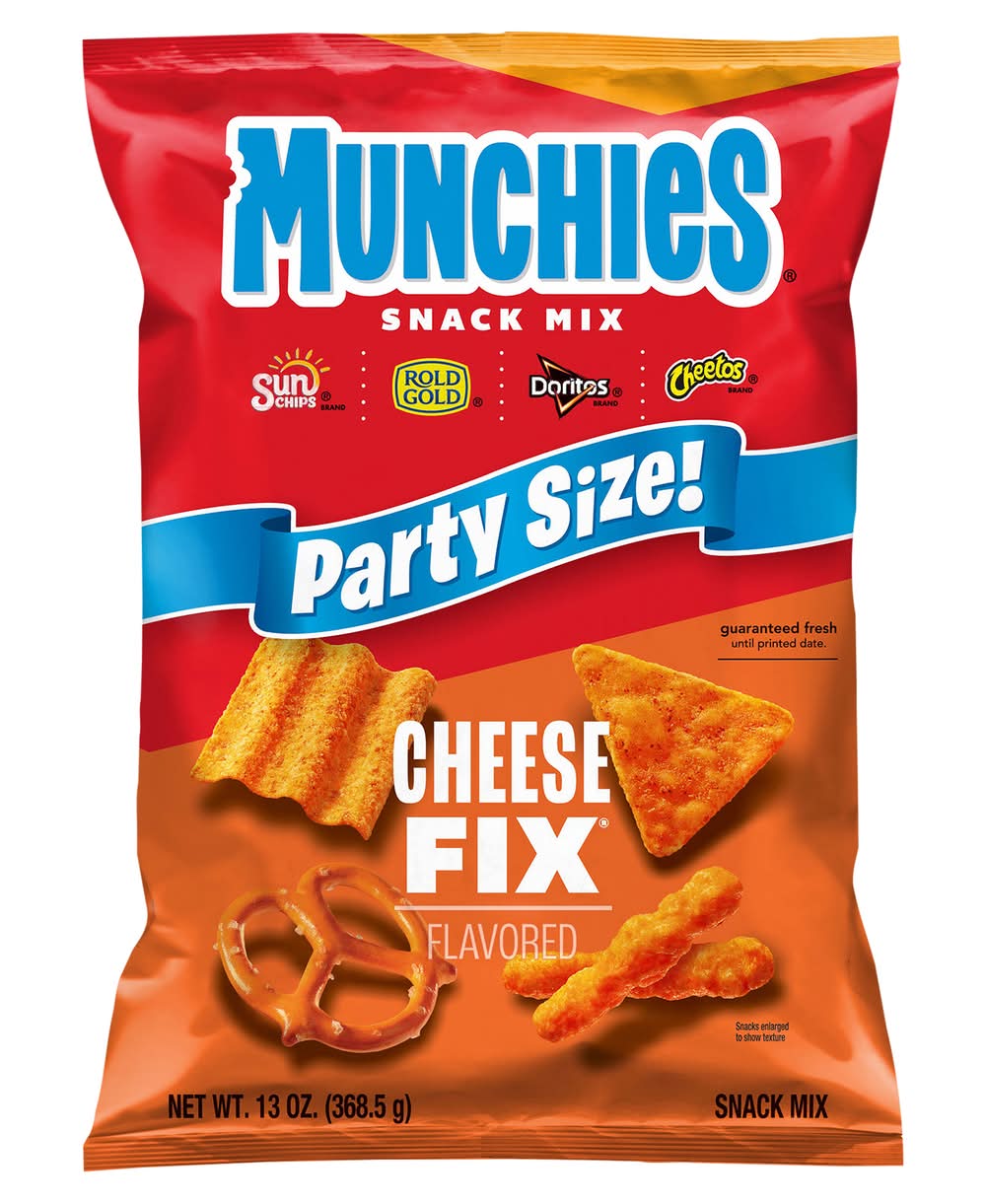 Munchies Snack Mix Party Size, Cheese Fix (13 oz)