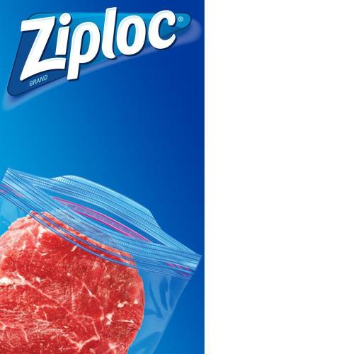 Ziploc petits sacs easy open de ziploc pour congélateur 25 (25 sacs) - grip'n seal freezer small (25 bags)