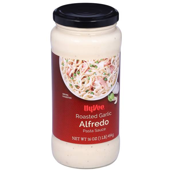 Hy-Vee Roasted Garlic Alfredo Pasta Sauce (16 oz)