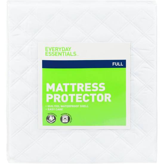 Everyday Essentials Quilted Mattress Protector, Double (1 ea