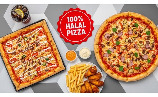 100% Halal Pizza