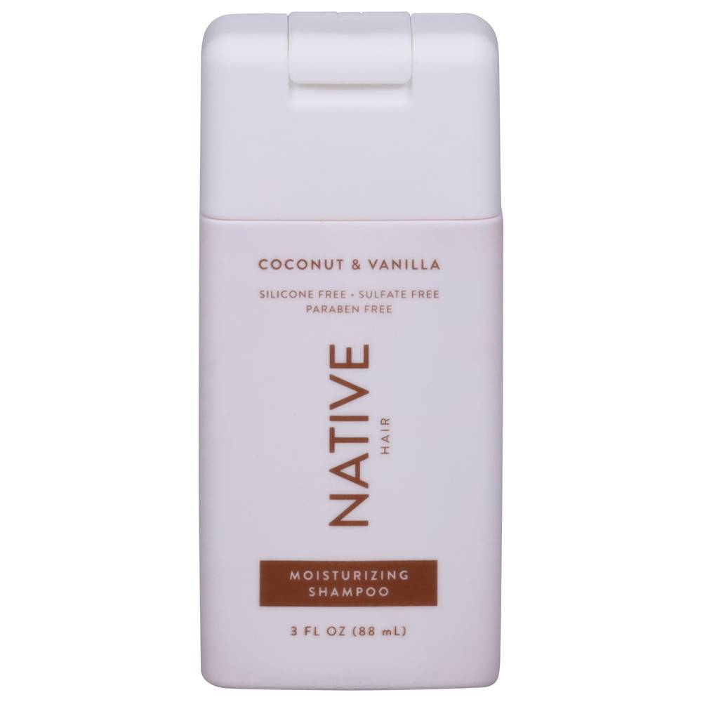 Native Moisturizing Shampoo, Coconut-Vanilla (3 fl oz)