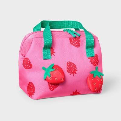 Cat & Jack Kids' Fashion Strawberry Lunch Bag