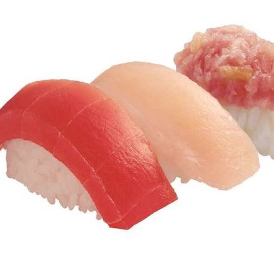 まぐろ三種盛り