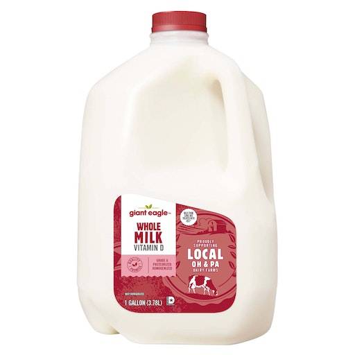 Giant Eagle Vitamin D Whole Milk (1 gal)