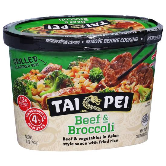 Tai Pei Beef & Broccoli With Fried Rice (10 oz)