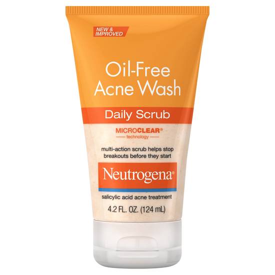 Neutrogena Microclear Oil-Free Acne Face Scrub