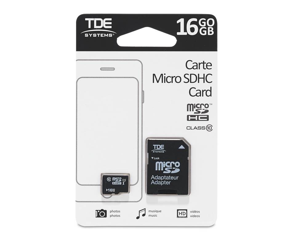 Home exclusives carte micro sdhc (1 unité) - micro sdhc card (1 unit)