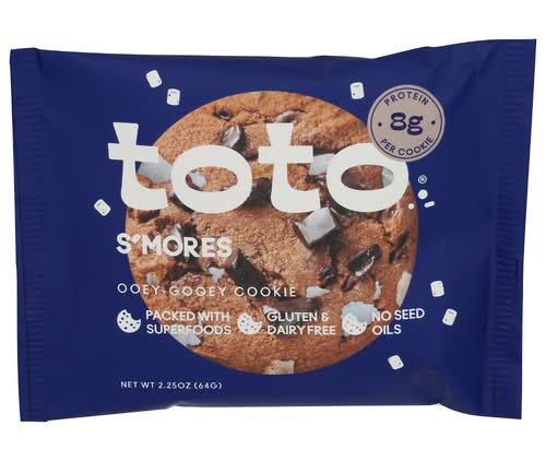 Toto Foods Co S'mores Ooey-Gooey Seed Oil Free Cookie