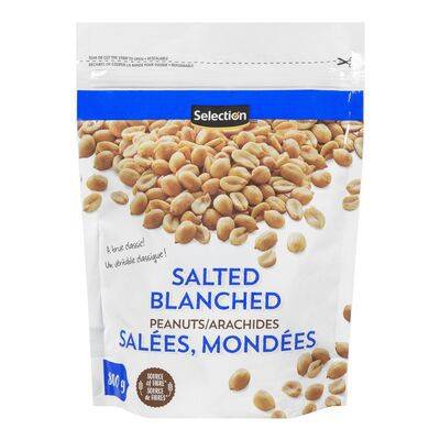 Selection arachides mondées et salées (800 g) - blanched and salted peanuts (800 g)