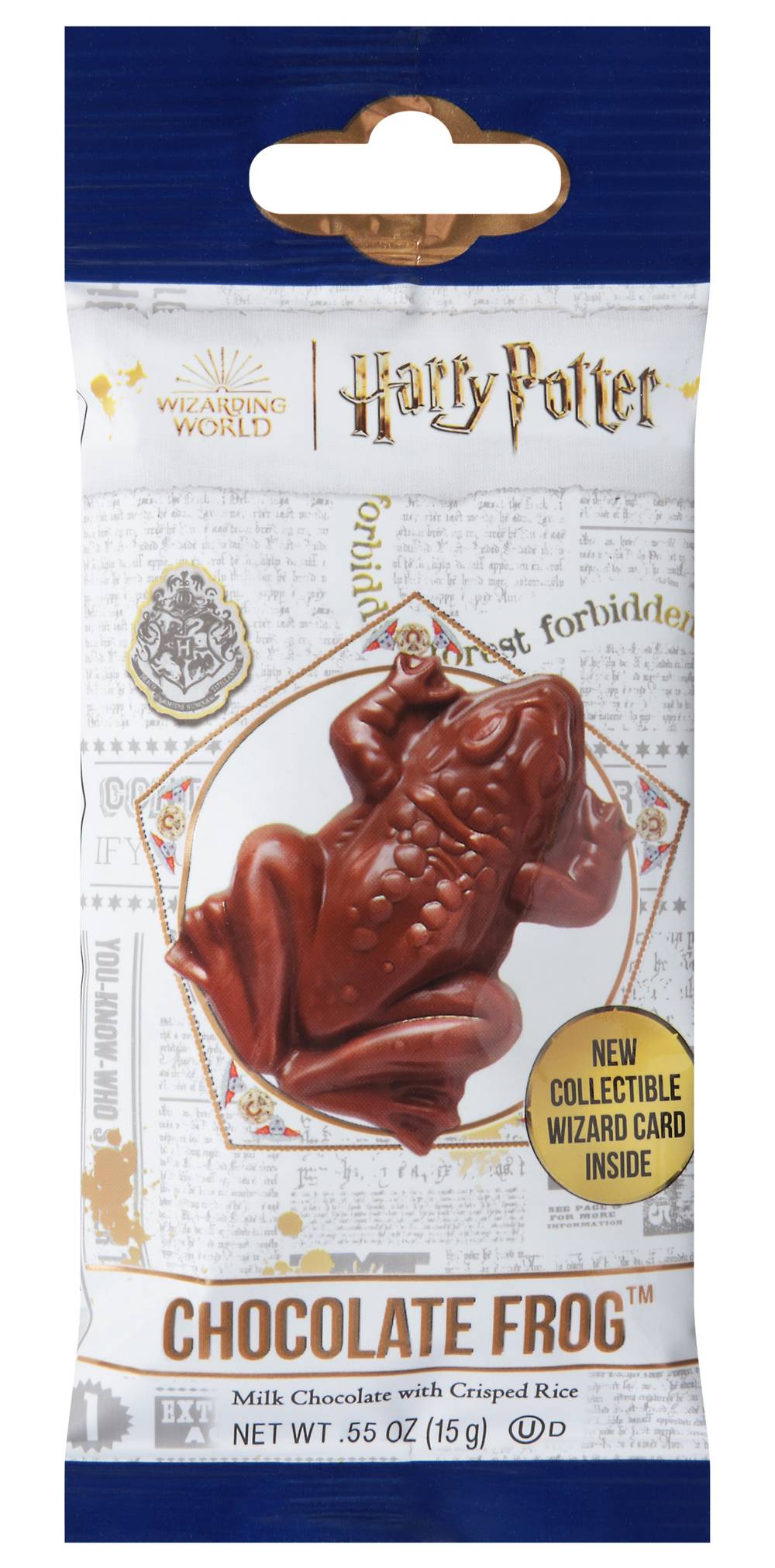 Jelly Belly Harry Potter Chocolate Frog Milk Chocolate With Crisped Rice (0.6 oz)