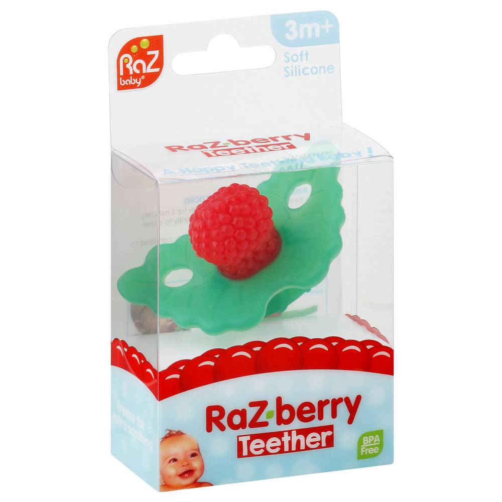 RaZbaby Raz-Berry Silicone Teether