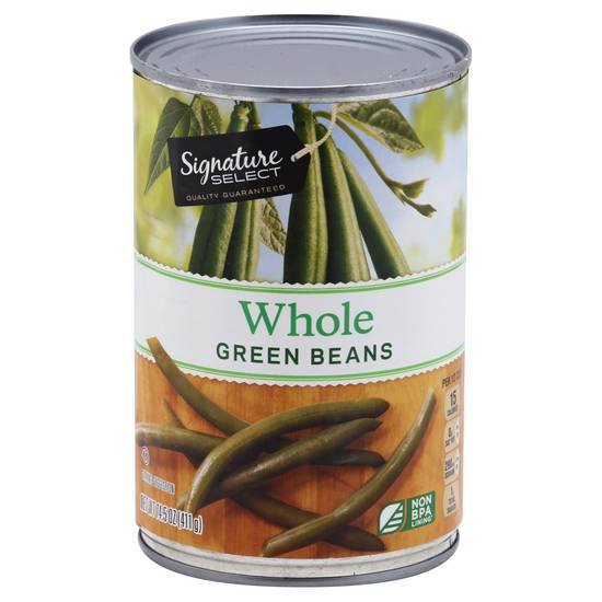 Signature Select Green Beans Whole (14.5 oz)