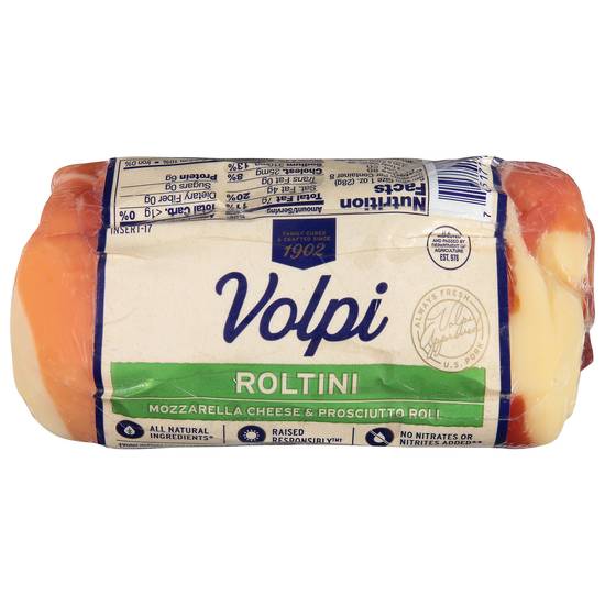 Volpi Roltini Mozzarella Cheese & Prosciutto Roll (8 oz)