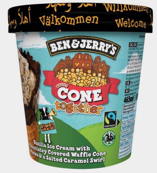 Glace Ben&jerry Cone Together 500ml