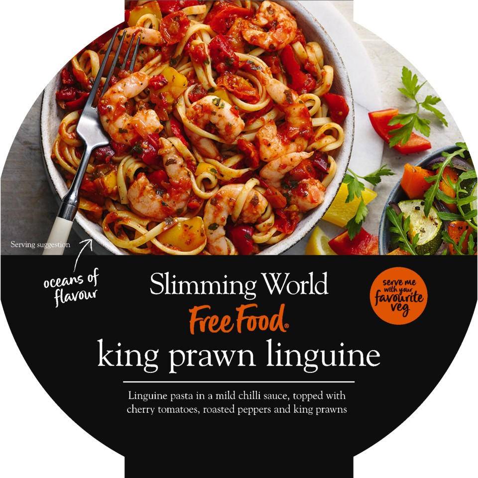 Slimming World King Prawn Linguine 550g