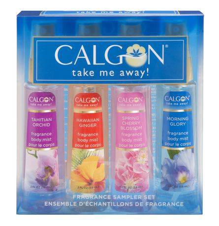 Calgon Fragrance Sampler Set (4 x 59 ml)