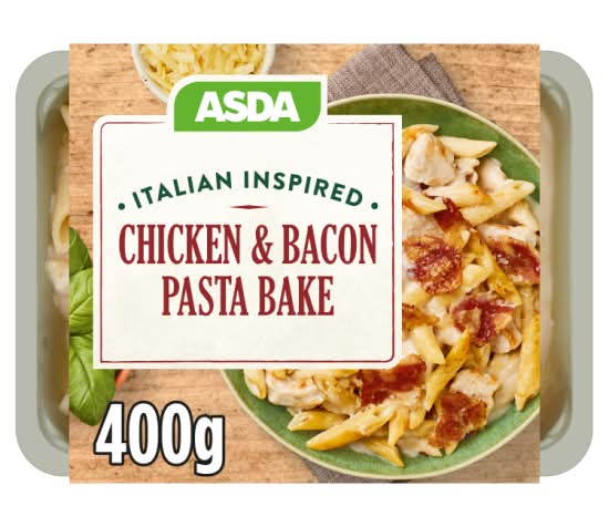 Order ASDA Italian Inspired Chicken Bacon Pasta Bake Delivery