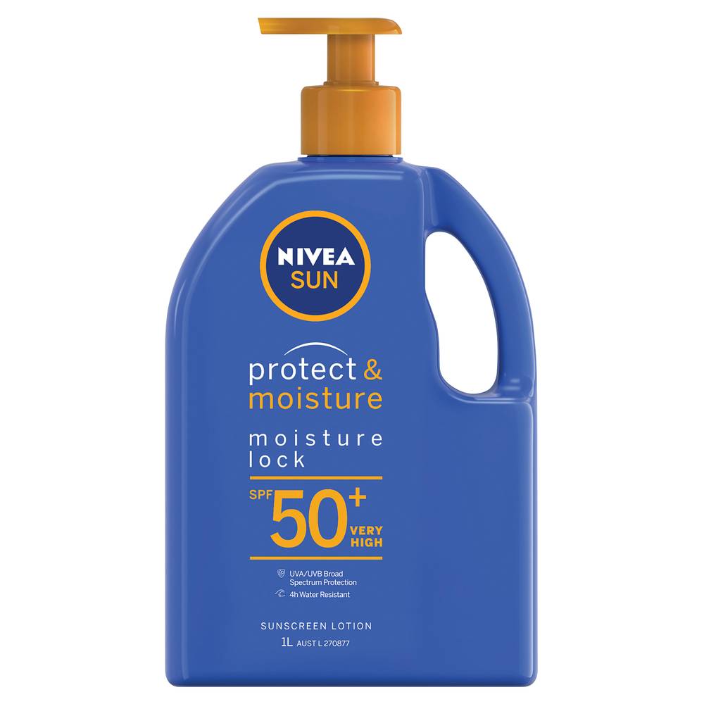 Nivea Sun Protect & Moisture Lotion SPF50 1L