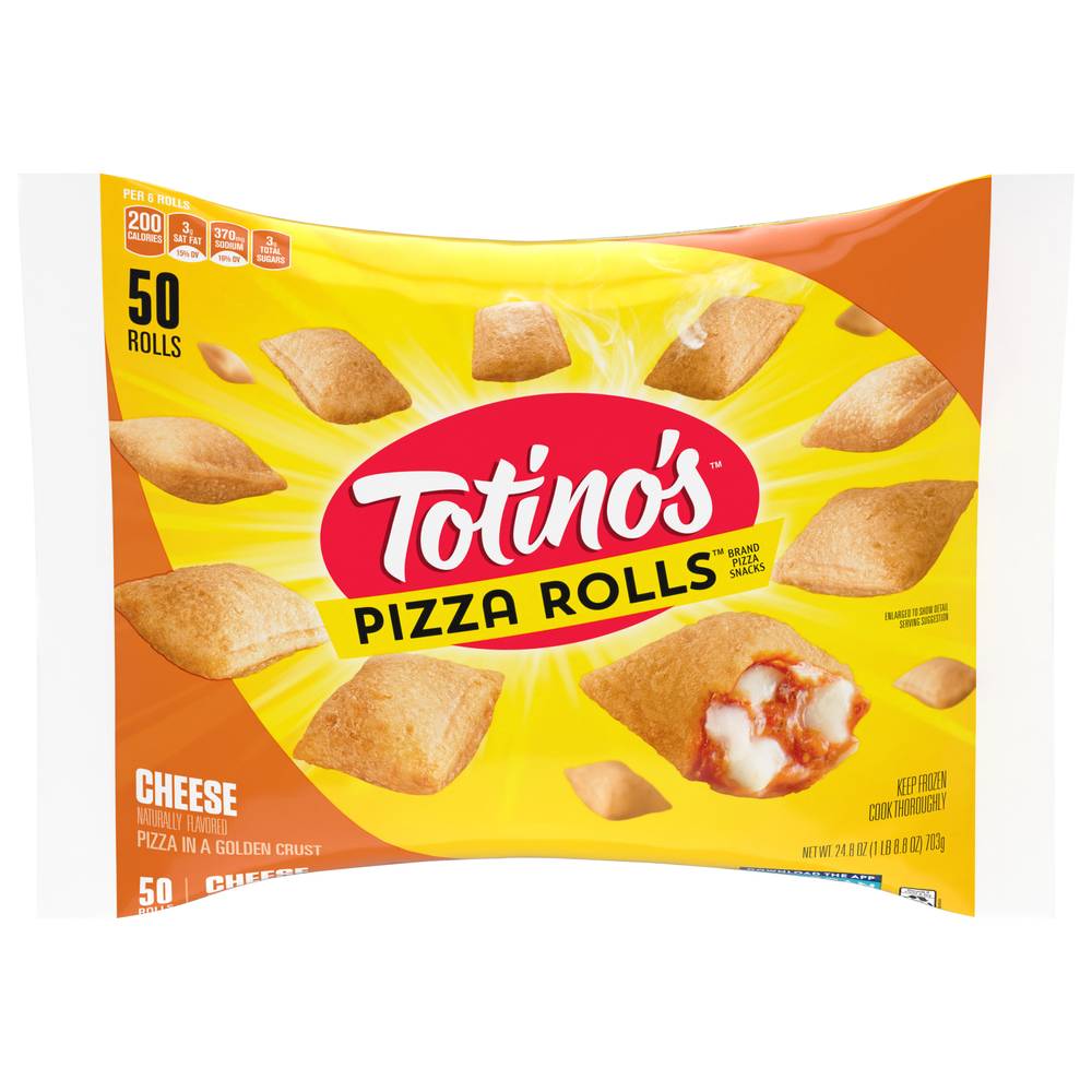 Totino's Pizza Rolls, Cheese (24.8 oz, 50 ct)