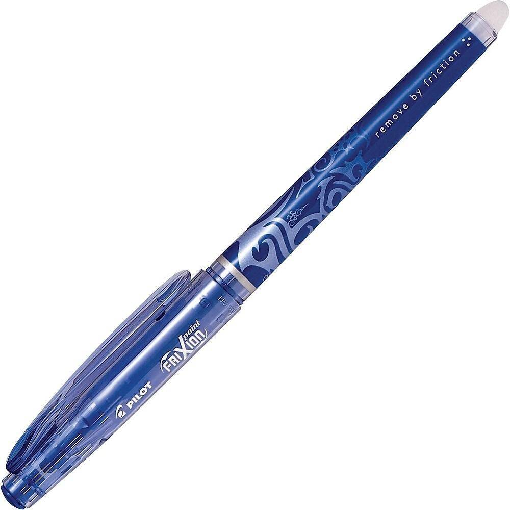 Pilot Frixion Point Erasable Gel Pens, Extra Fine, 0.5 Mm, Blue, 2/pack