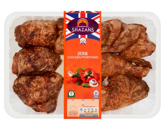 Shazans Jerk Chicken Portions (1.6kg)