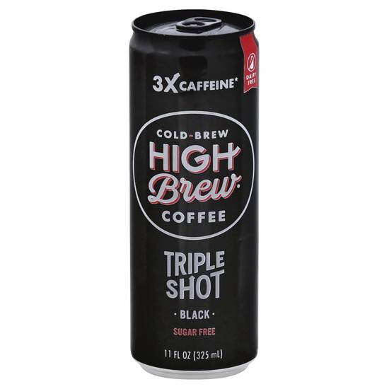 High Brew Triple Shot Black Cold-Brew Coffee (11 fl oz)