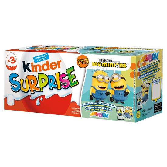 Kinder Surprise Minions 3 x 20 g