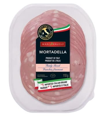 Marcangelo foods mortadella tranchée finement - thinly sliced mortadella