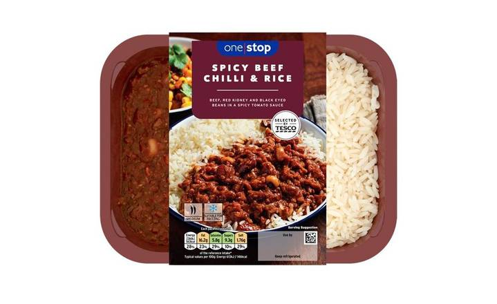One Stop Chilli Con Carne And Rice 400g (403478)