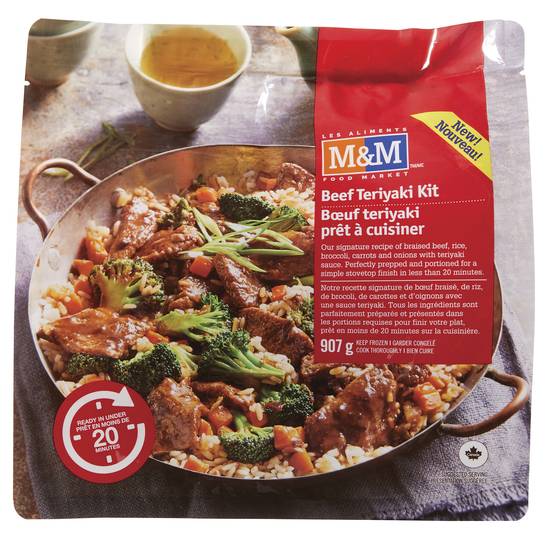 M&M Food Market Beef Teriyaki Kit