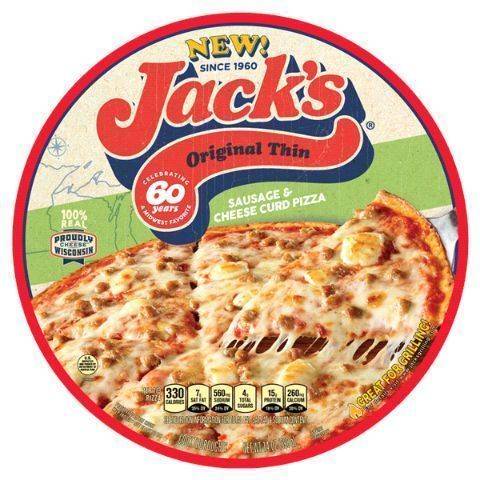 Jack's Sausage Pepperoni Pizza