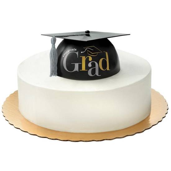 Party City Grad Cap Cake (7.43in x 3.37in)