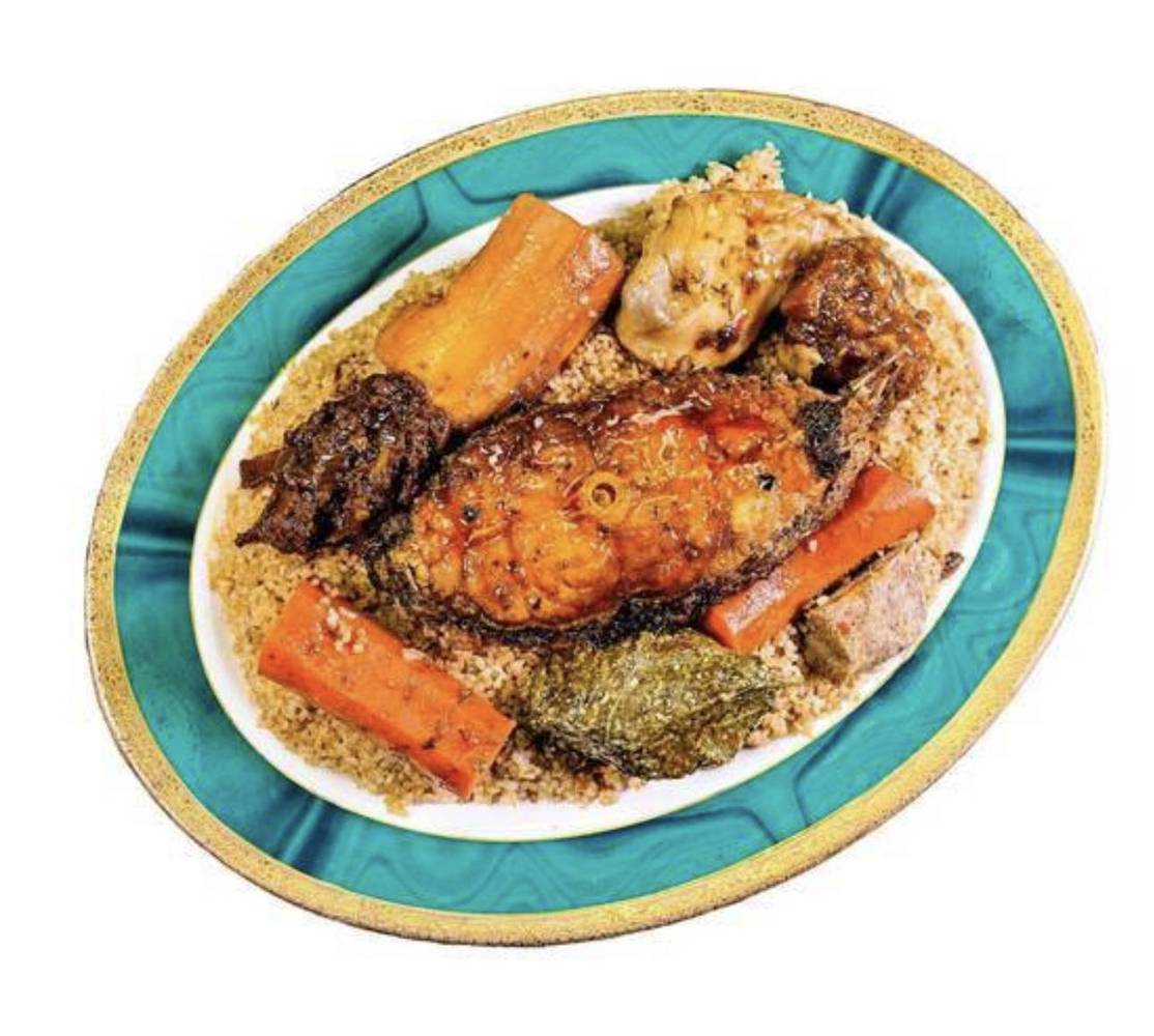 Tchep Au Poisson Blanc / White Rice and Fish