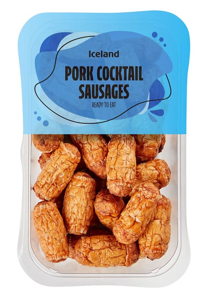 Iceland Pork Cocktail Sausages (200g)