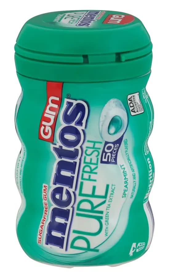 Mentos Pure Fresh Spearmint Gum