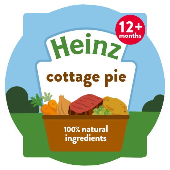 Heinz By Nature Cottage Pie Baby Food Tray 12+ Months (200g)