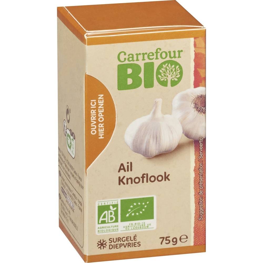 Carrefour Bio - Ail surgelé (75g)