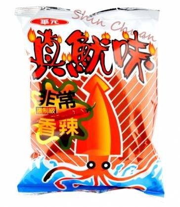華元真魷味(辣味)50g#4710176011194