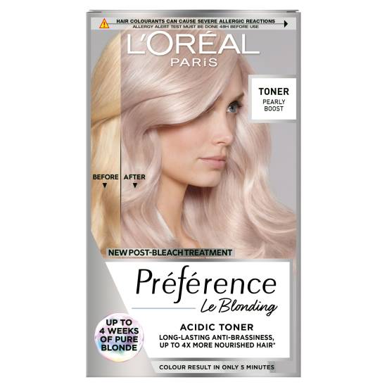 L'oréal Paris Préférence Le Blonding Acidic Toner Pearly Boost