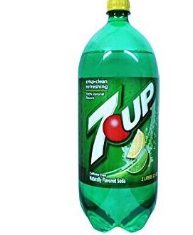 7-Up Soda - 8/2L plastic bottles (1X6|Case of 1)