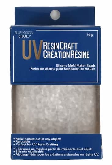 Blue Moon Studio Uv Resin Craft Silicone Mold Maker Beads (2.46 oz)