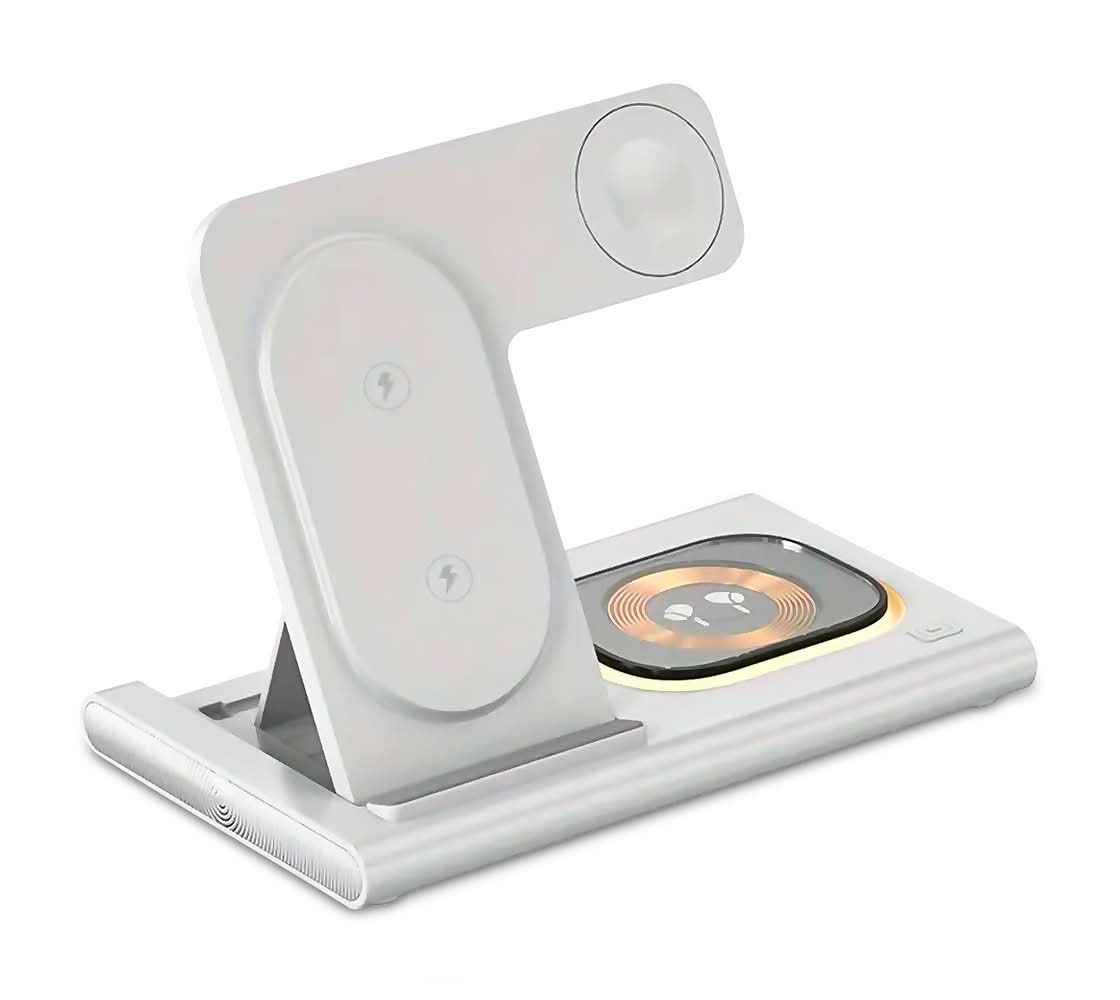 DBugg · Estación de carga 3 en 1, blanco