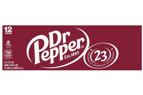 Dr Pepper 12 oz. Can 12-Pack