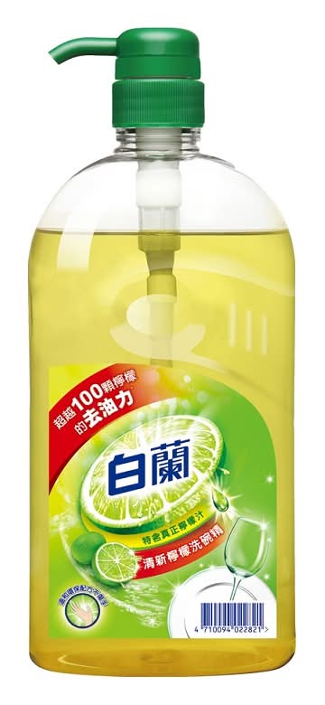 白蘭新動力配方洗碗精檸檬1kg <1000g克 x 1 x 1Bottle瓶>